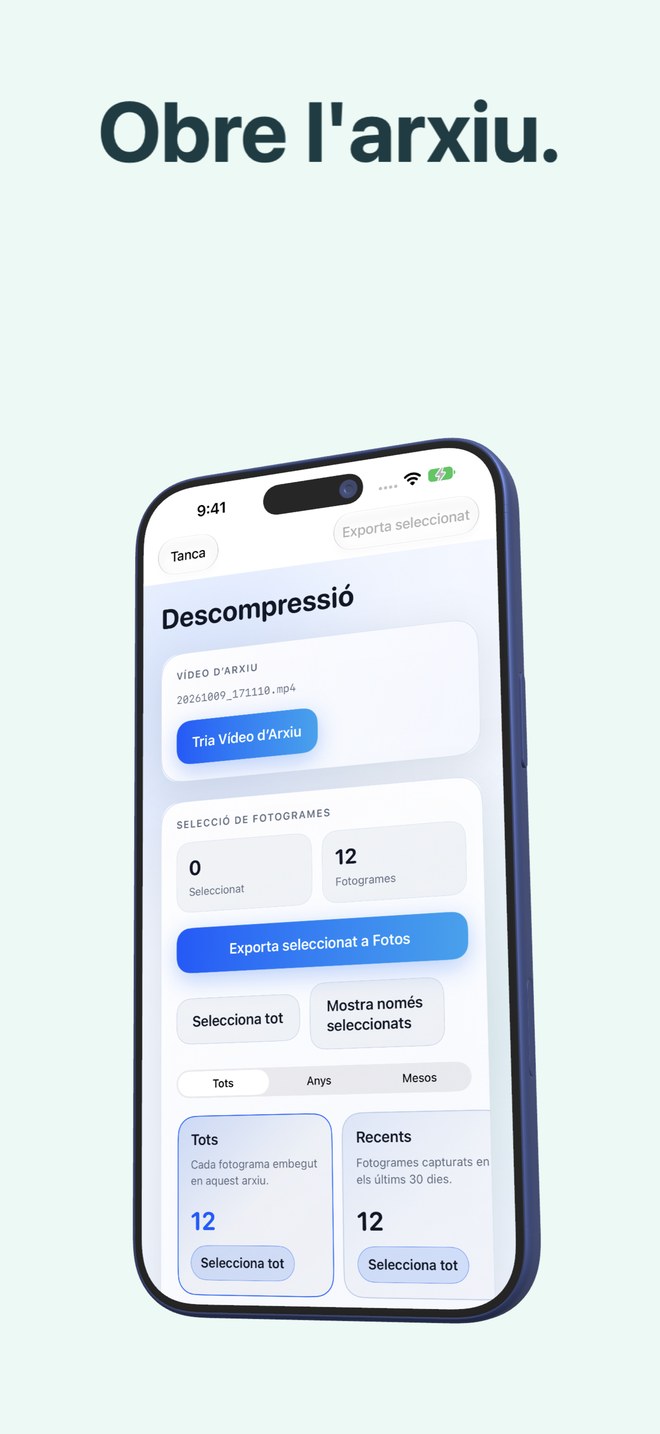 L’arxiu porta el seu propi mapa