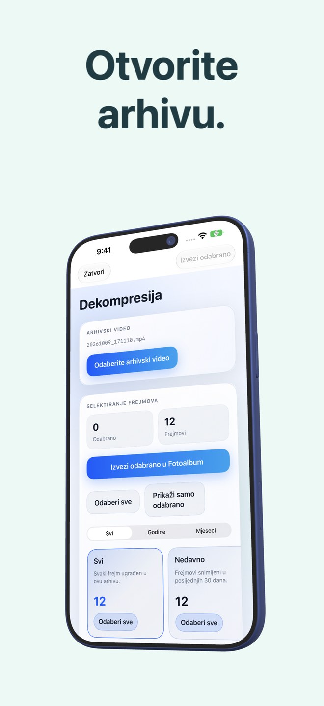 Arhiva nosi vlastitu kartu