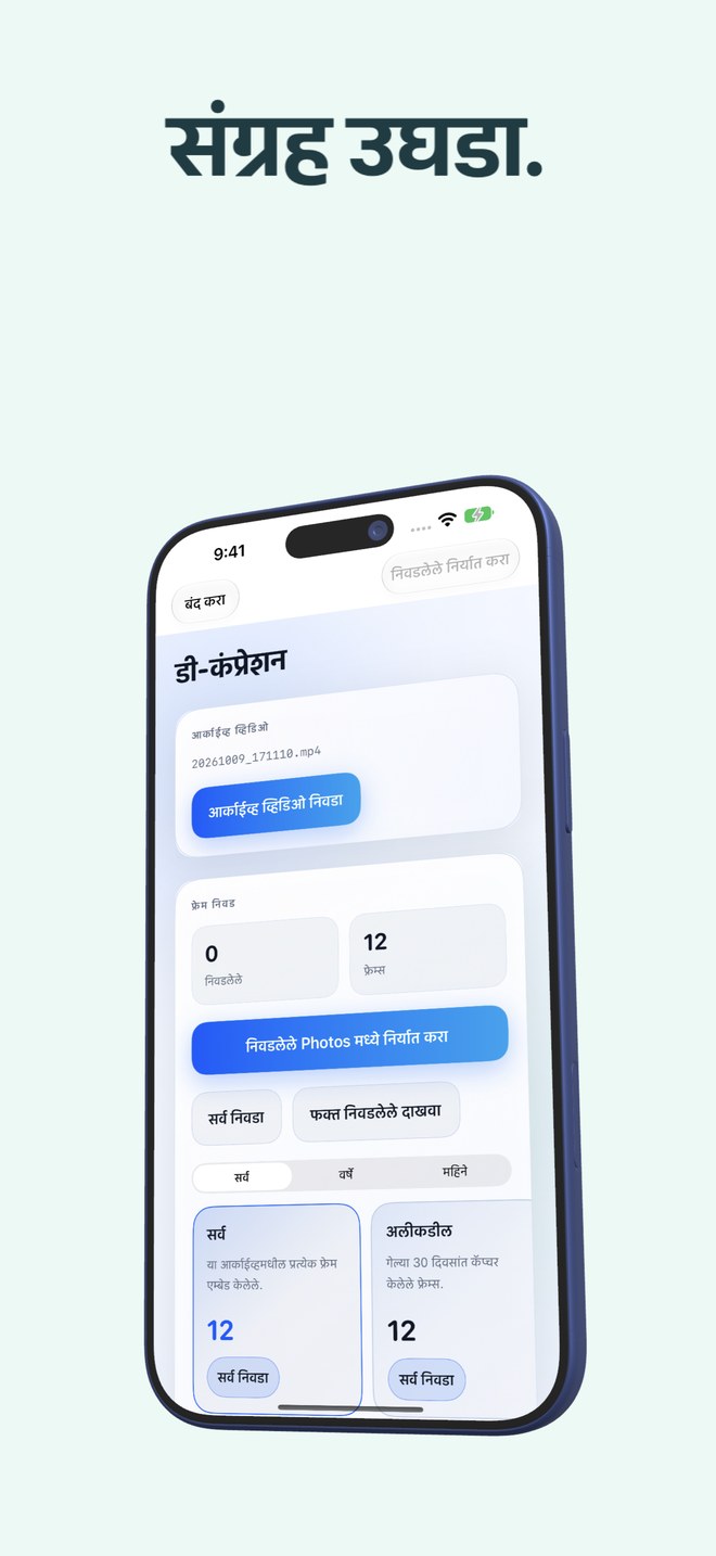 संग्रह स्वतःचा नकाशा वाहतो